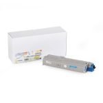 Тонер касета Cyan OKI 46490607 PREMIUM Съвместим консуматив, стандартен капацитет 6 000 стр.