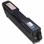Тонер касета Cyan Ricoh 406349 Съвместим консуматив, стандартен капацитет 6 000 стр.