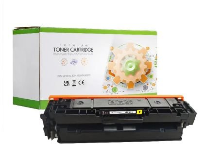 Tонер касета Static Control Yellow Canon CRG-067H SUPER PREMIUM Съвместим консуматив, голям капацитет 2 350 стр.