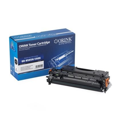 Тонер касета универсална Black HP no. 05X CE505X 80X CF280X CRG-719H PREMIUM Съвместим консуматив, голям капацитет 6 500 стр.