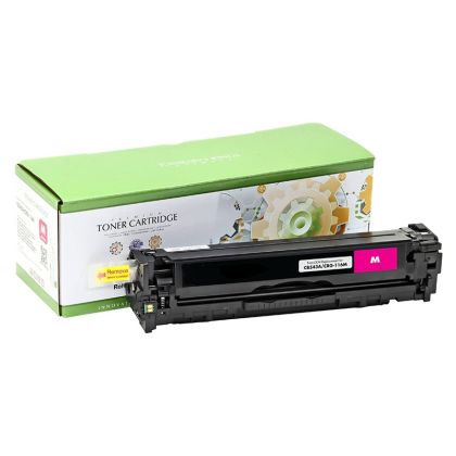 Тонер касета универсална Static Control Magenta HP no. 125A CB543A 128A CE323A 131A CF213A CRG-716M CRG-731M SUPER PREMIUM Съвместим консуматив, стандартен капацитет 1 400 стр.